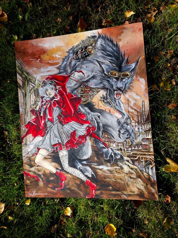Original "Red riding hood"