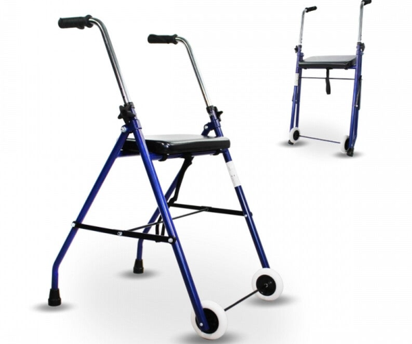 ANDADOR PLEGABLE CON ASIENTO