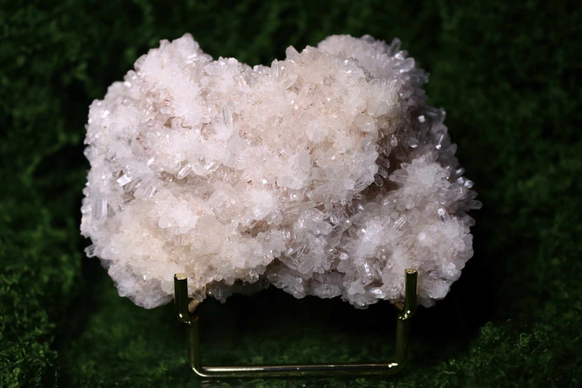 Winterwonderland - Snowflake Druzy Kwarts