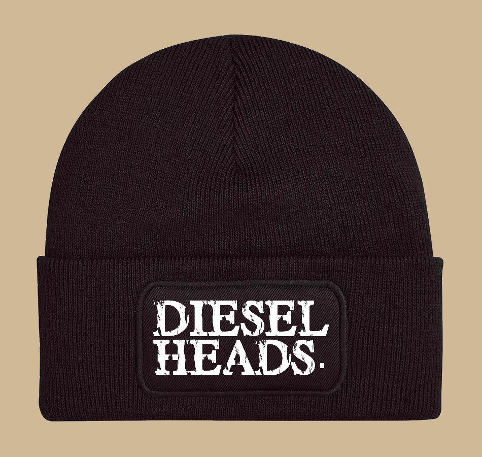 DIESELHEADS WORKER BEANIE | BLACK