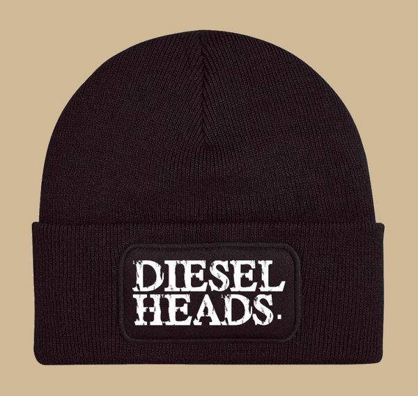 DIESELHEADS WORKER BEANIE | BLACK