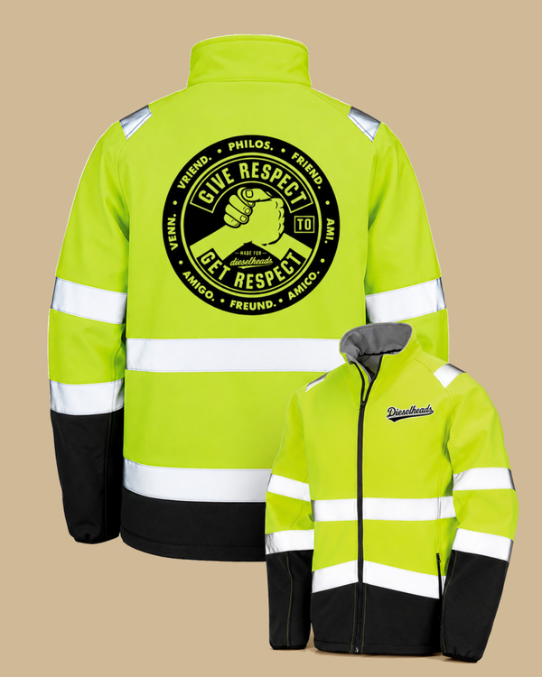 DIESELHEADS WORKER | GIVE RESPECT GET RESPECT | GEEL