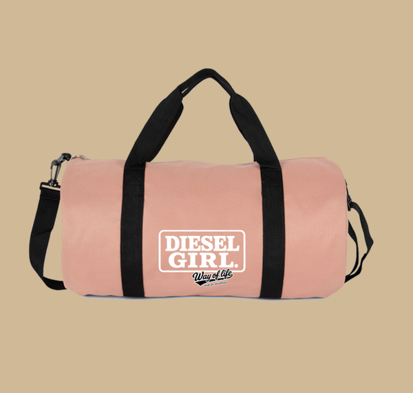 DIESELHEADS DUFFELTAS | DIESELGIRL | PINK