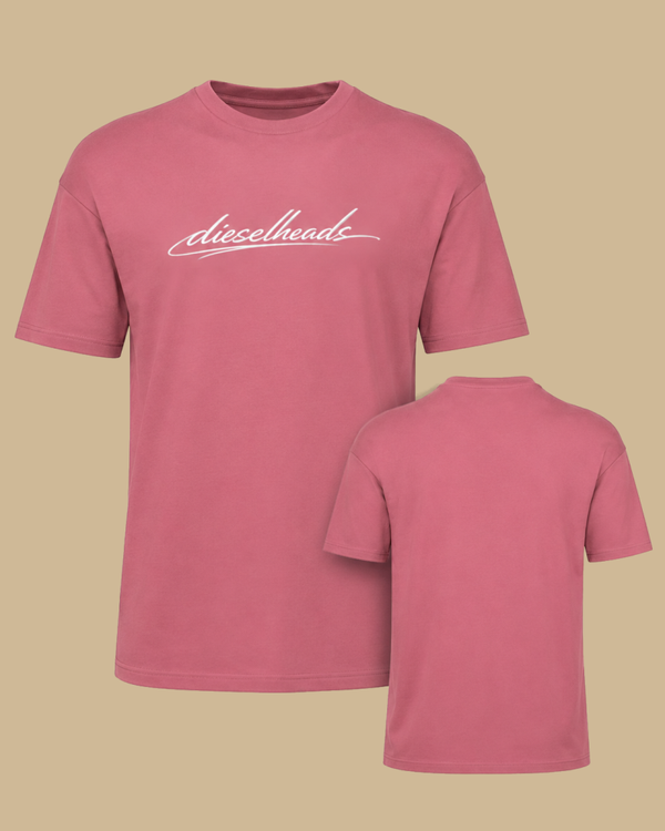 DIESELHEADS T-SHIRT | SIGNATURE | DUSTY PINK