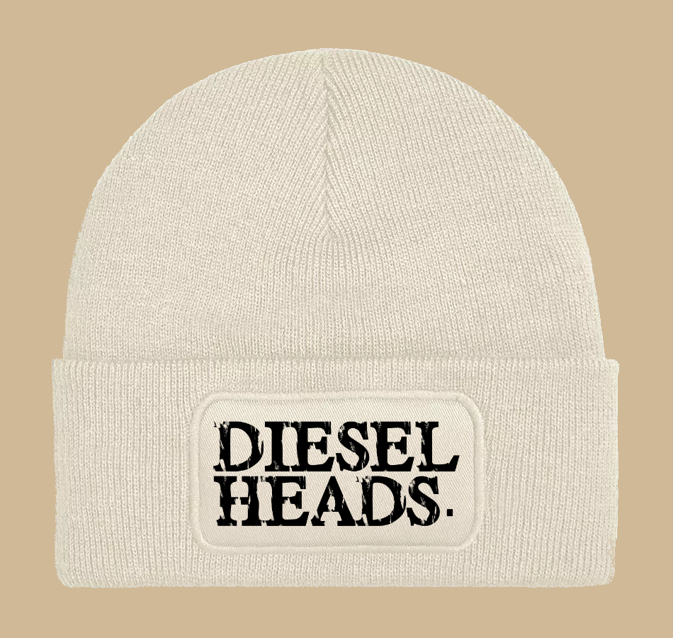 DIESELHEADS WORKER BEANIE | IVORY