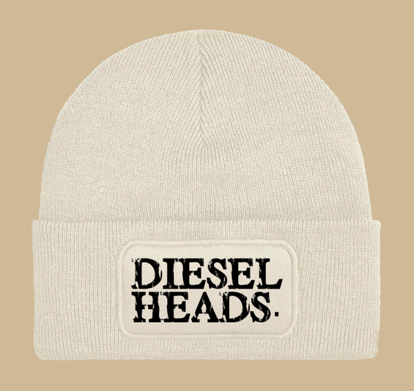 DIESELHEADS WORKER BEANIE | IVORY