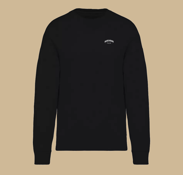 DIESEHEADS OVERSIZED SWEATER | WAY OF LIFE | BLACK