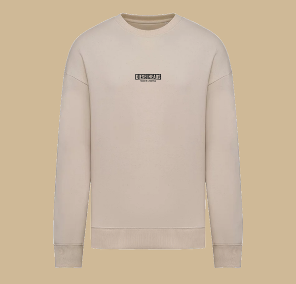 DIESEHEADS OVERSIZED SWEATER | TRUCK'N LIFESTYLE | RAW NATURAL