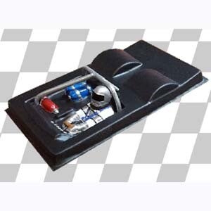 HHR - CAV24-0042P - CAVEMAN 3D DRAG INTERIOR WITH WHEEL TUBS- PAINTED