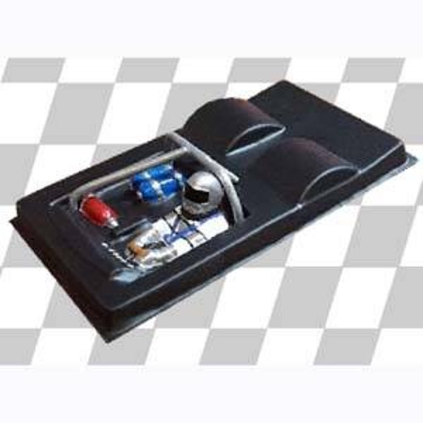 HHR - CAV24-0042P - CAVEMAN 3D DRAG INTERIOR WITH WHEEL TUBS- PAINTED