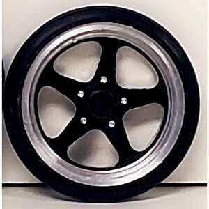 HHR - JDS7001B - JDS PRO STAR FRONT WHEELS (BLACK)