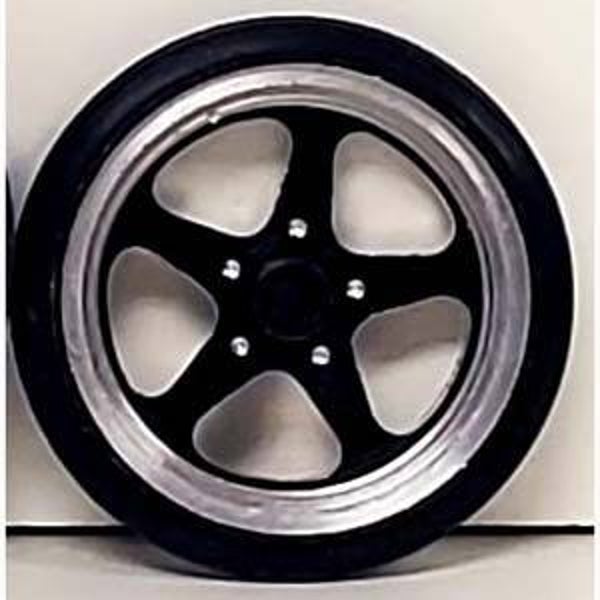 HHR - JDS7001B - JDS PRO STAR FRONT WHEELS (BLACK)