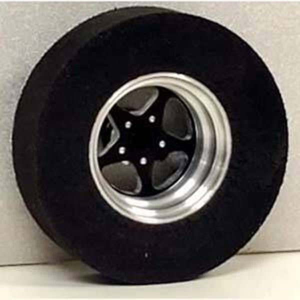 HHR - JDS7039B-300 - JDS PRO STAR REAR 1 3/16 X .300 DRAG TIRES 3/32 BLACK