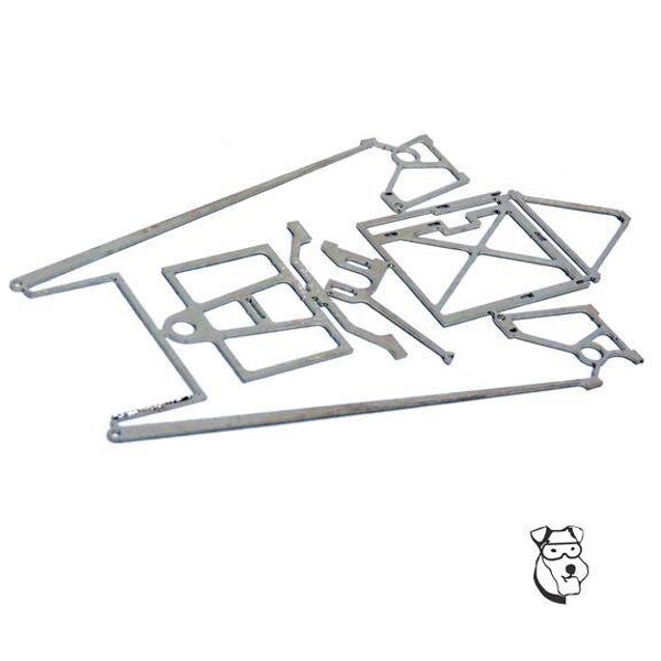 HHR - MAR250SS - MID-AMERICA NEO FUNNY CAR STAINLESS CHASSIS SIDEWINDER C