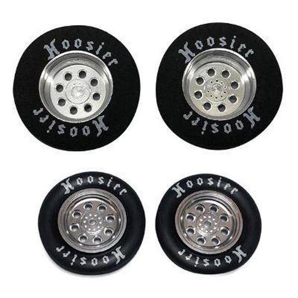 HHR - MARD4767 - MID-AMERICA DRAG LITE TIRE SET 1 3/16 X .400 SILVER