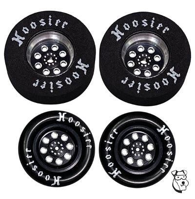 HHR - 4768B - MID-AMERICA DRAG LITE TIRE SET 1 3/16 X .500 BLACK