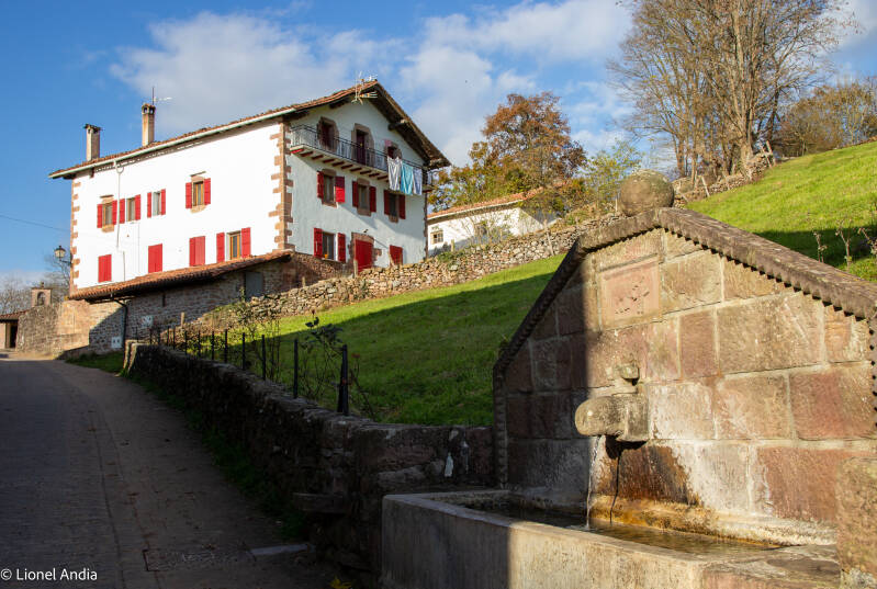 Le village d'Amaiur en Navarre