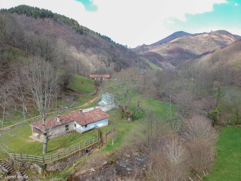 Le hameau d'Aritzakun en Navarre