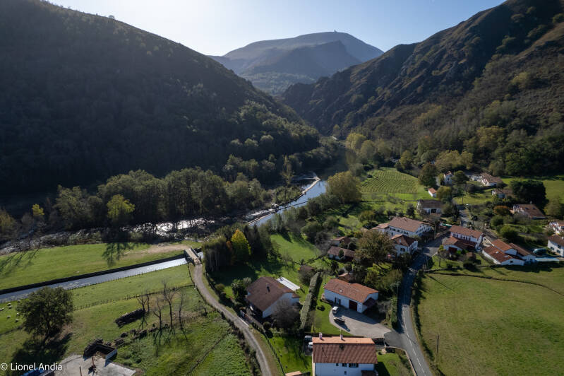 L'Artzamendi depuis Itxassou