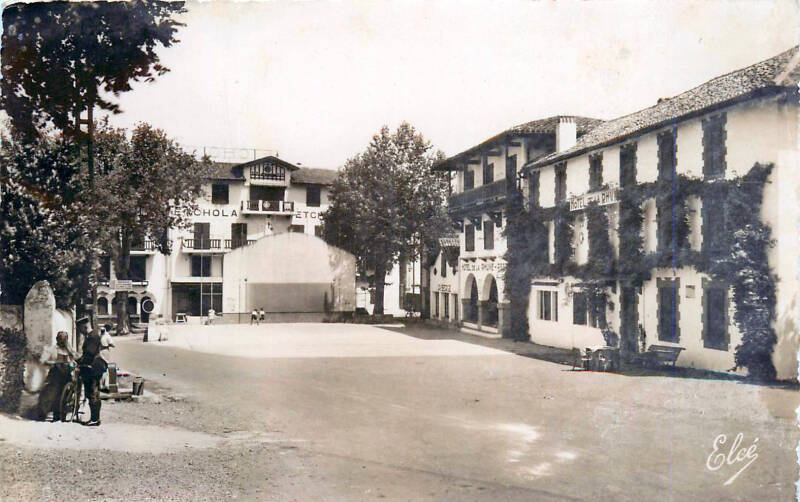 Le village d'Ascain fin des années 1930