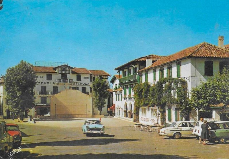 Le village d'Ascain en 1973