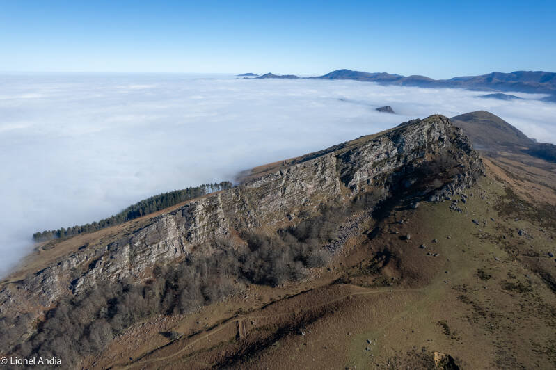 Le Pic d'Atxuria - Peña Plata
