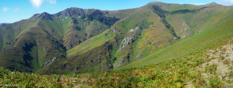 Les crêtes du Baigura