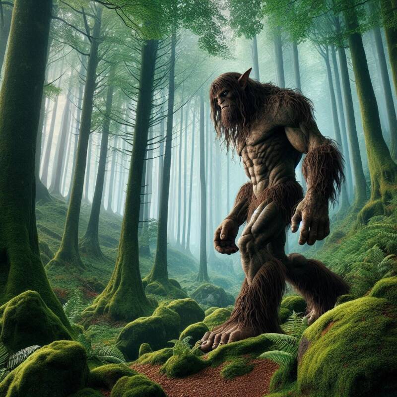 basajaun forêt mythologie légendes