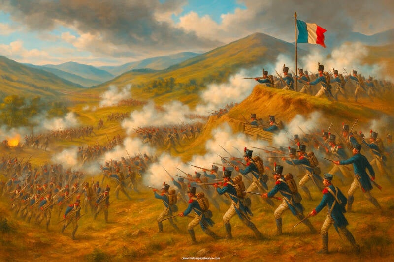 Bataille de la Nivelle 10 novembre 1813