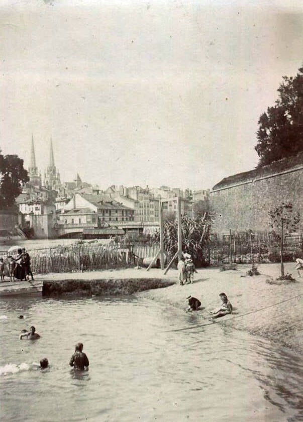 Les bords de la Nive à Bayonne : une piscine à ciel ouvert