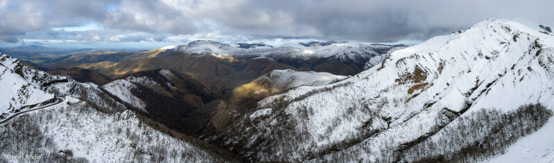 Le Béhorléguy depuis le col de Burdincurutcheta