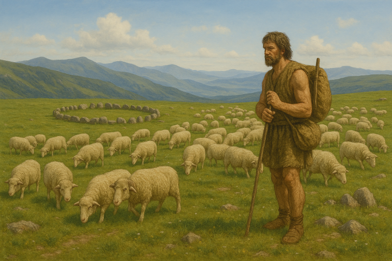 Les constructeurs des cromlechs étaient des communautés de pasteurs vivant entre les vallées et les hauts pâturages.