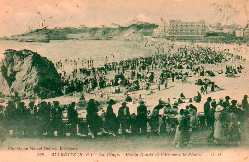 Biarritz en 1922