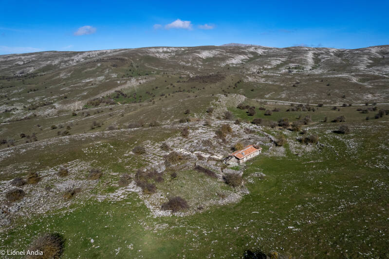 La Sierra de Andia est depuis très longtemps parcourue par les troupeaux