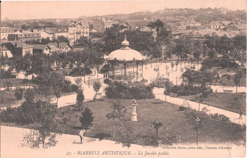 La Gare de Biarritz Ville en construction