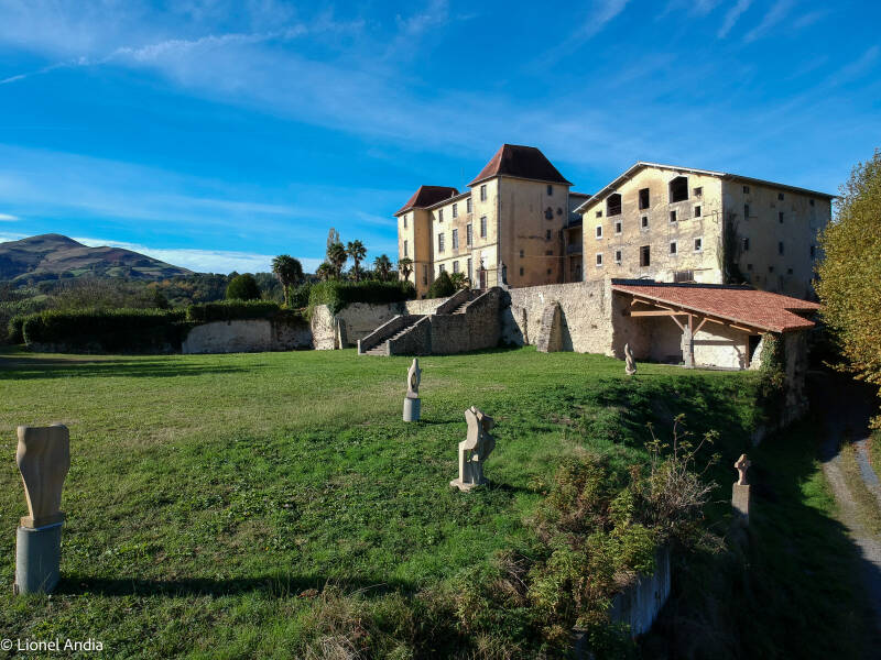 Le château de Garro à Mendionde - Lekorne
