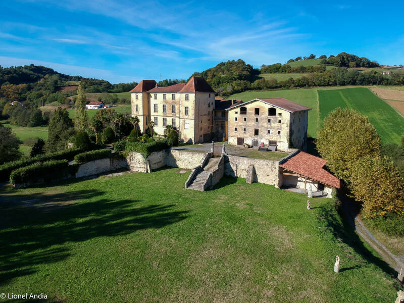 Le château de Garro à Mendionde - Lekorne