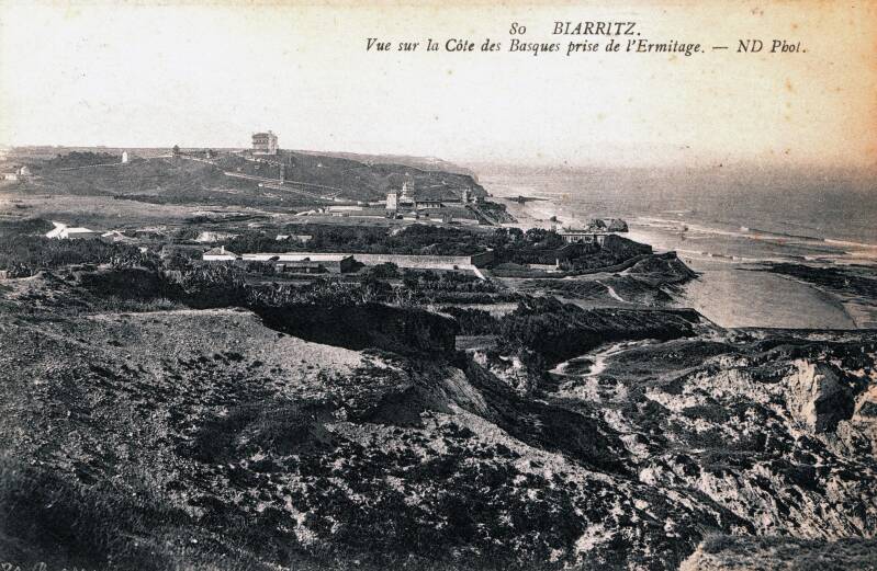 Le Château d'Ilbarritz circa 1898