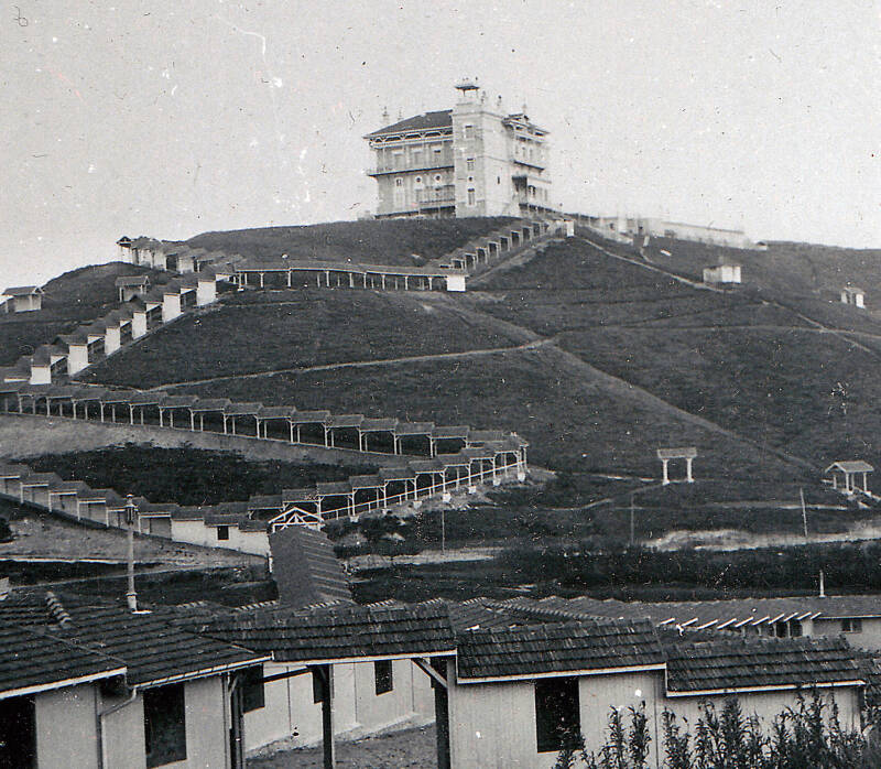 Le Château d'Ilbarritz circa 1898