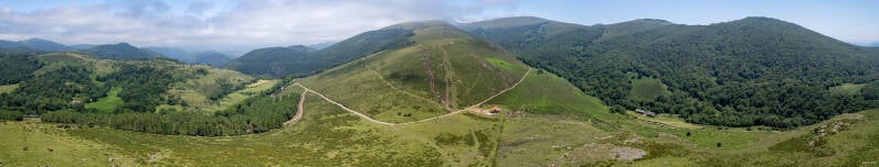 La voie de Belate et l'ermitage-refuge de Santiago