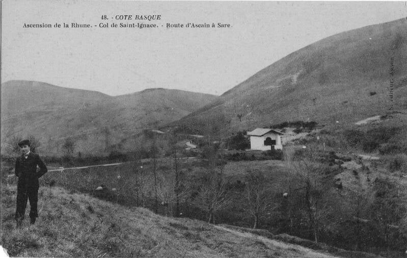 Le col de Saint-Ignace au début du XXe siècle