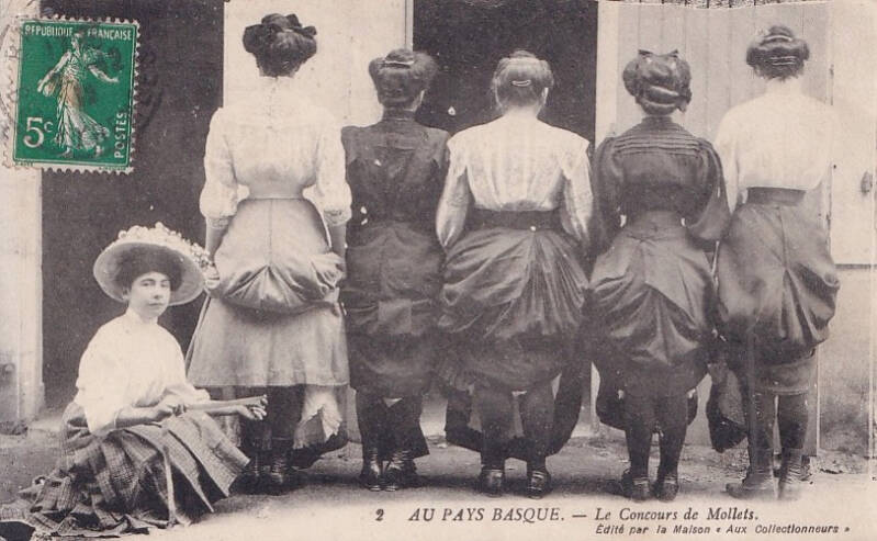 Concours de mollets - circa XXe siècle 