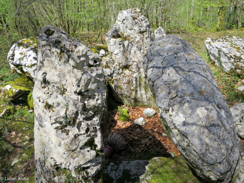  Le dolmen d'Ithe 1 à Aussurucq
