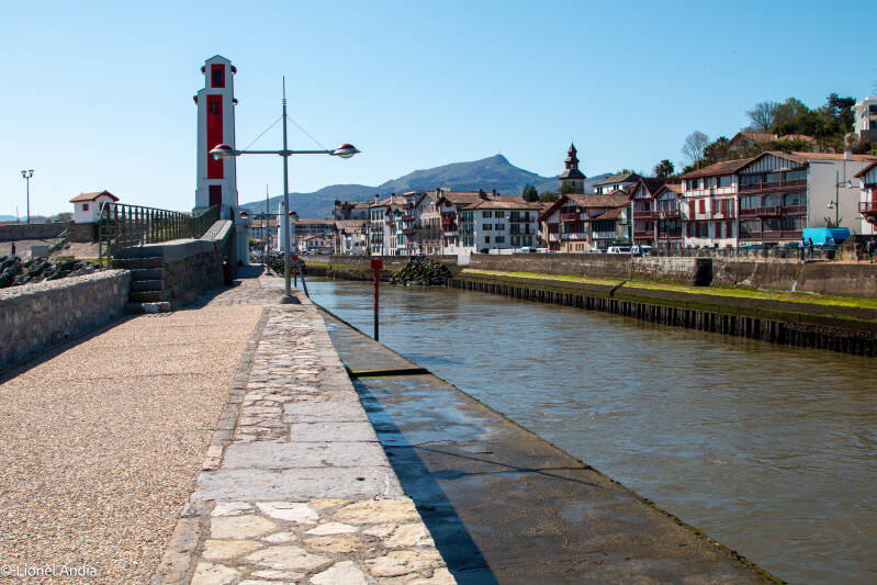 Ciboure depuis Saint-Jean-de-Luz