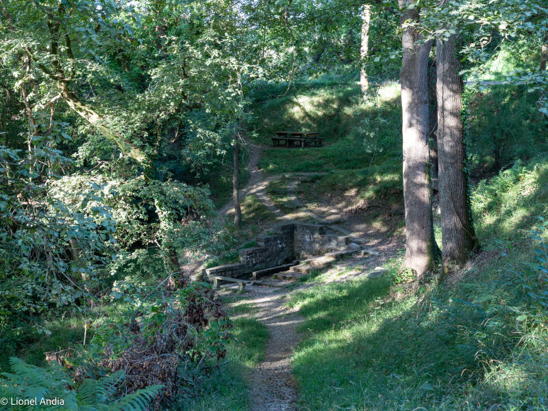 La fontaine Saint-Pierre à Mauléon-Licharre