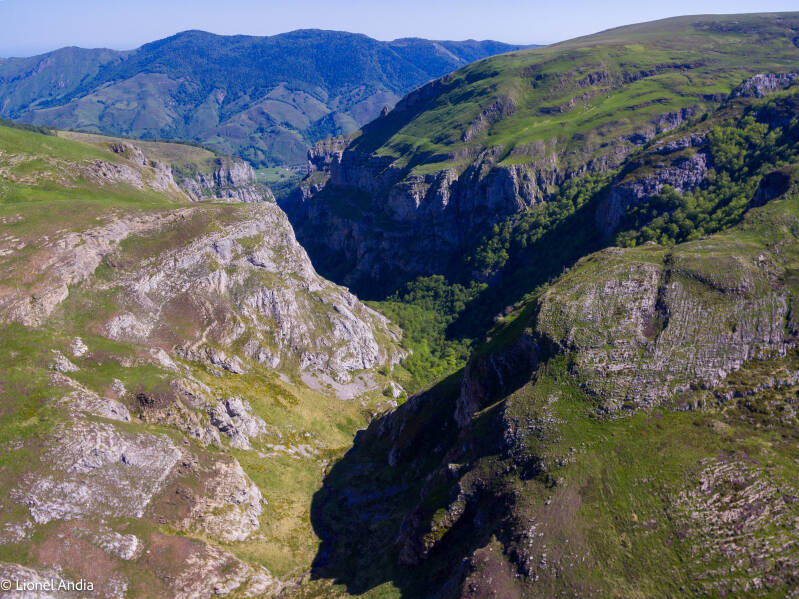 Le canyon d’Ehujarre, en Haute‑Soule