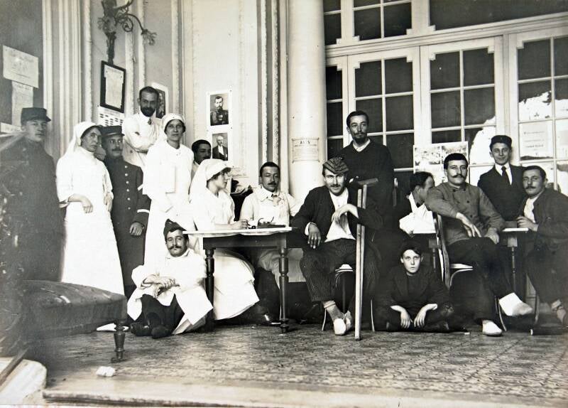 À Biarritz, on soigne chaque jour entre 1 500 et 2 000 blessés pendant toute la durée du conflit.