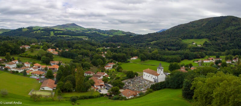 Le village d'Itxassou - Itsasu