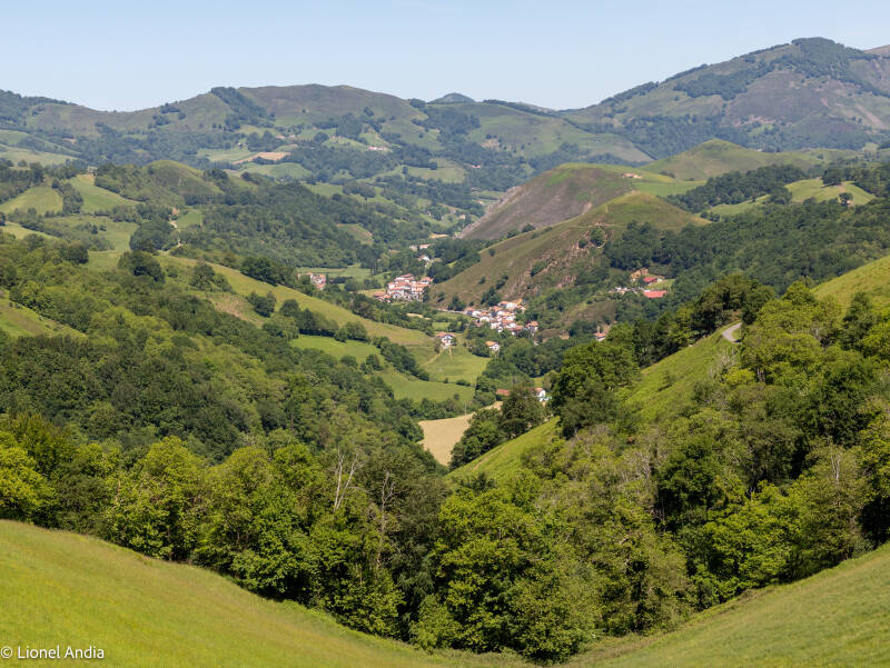 Depuis le col de Sorogain