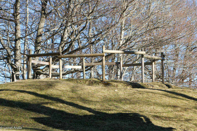 Le tumulus du col de Bagargi à Larrau